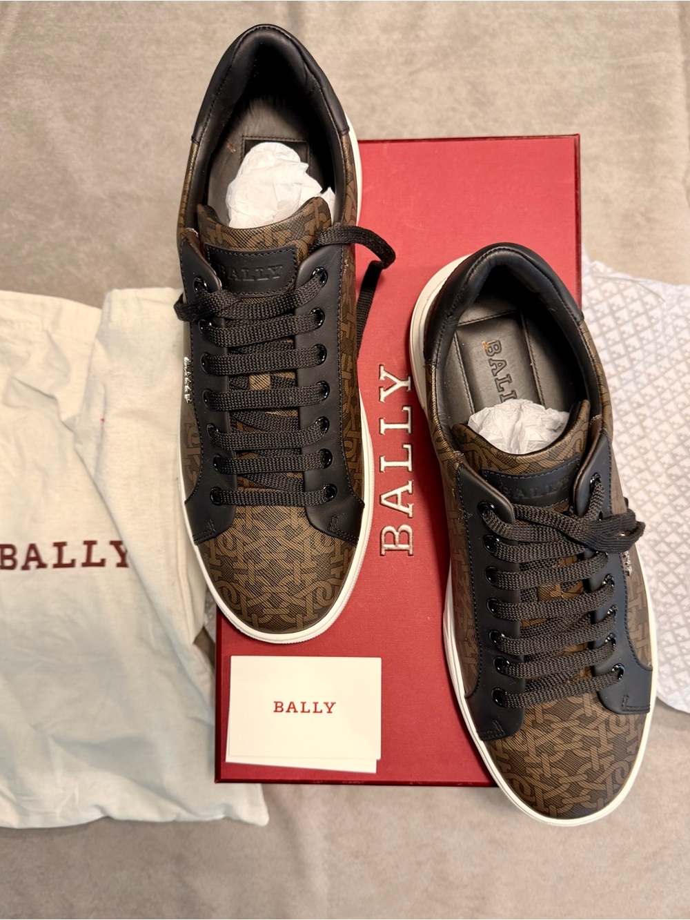 Bally Miky-T Designer Sneakers Men’s Size 9 – Worn Once – Excellent Condition